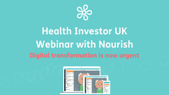 Health Investor UK webinar: Digital transformation is now urgent!